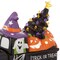 Casafield Ceramic Halloween Hand-Painted Pre-Lit LED Tabletop Home Décor